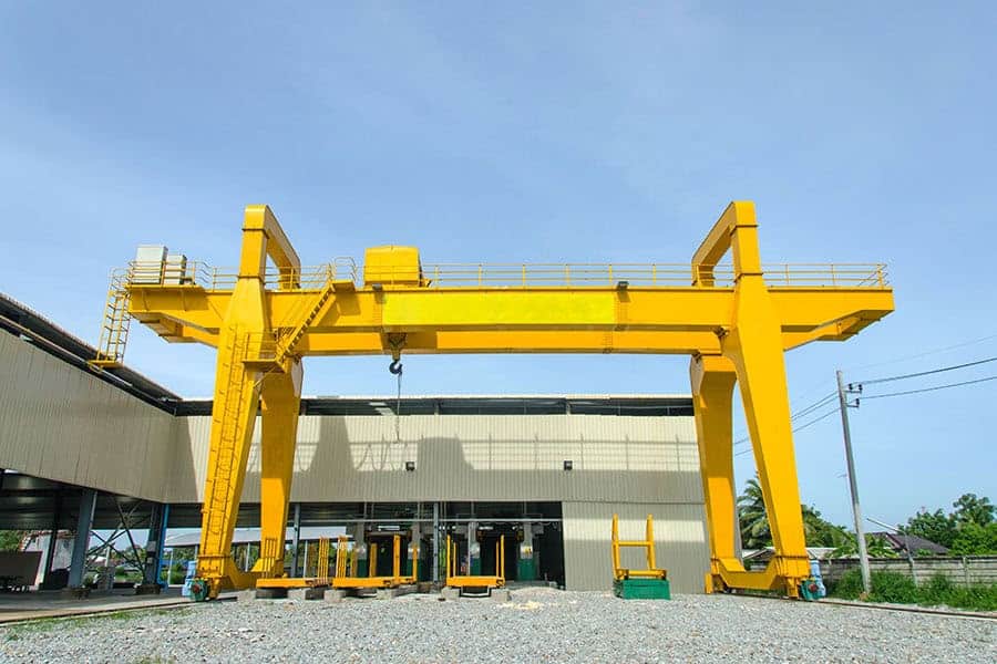 Yellow overhead crane Yellow overhead crane for factory